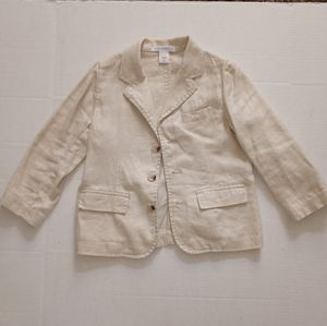 Janie and Jack linen blazer